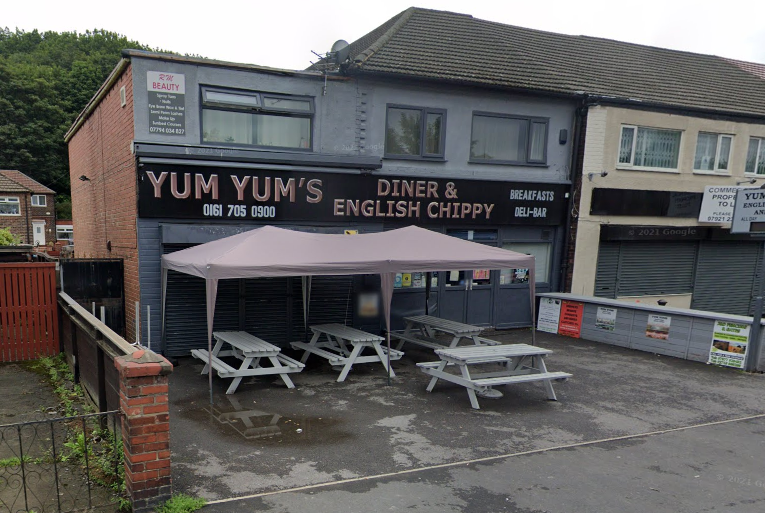 Picture of Yum Yum's on Littleton Road - via Google Map