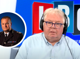 IMAGE: LEFT - Stephen Watson (GMP) & Nick Ferrari (LBC/YouTube)