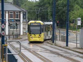 Part of Metrolink’s Eccles line to close for rail replacement works