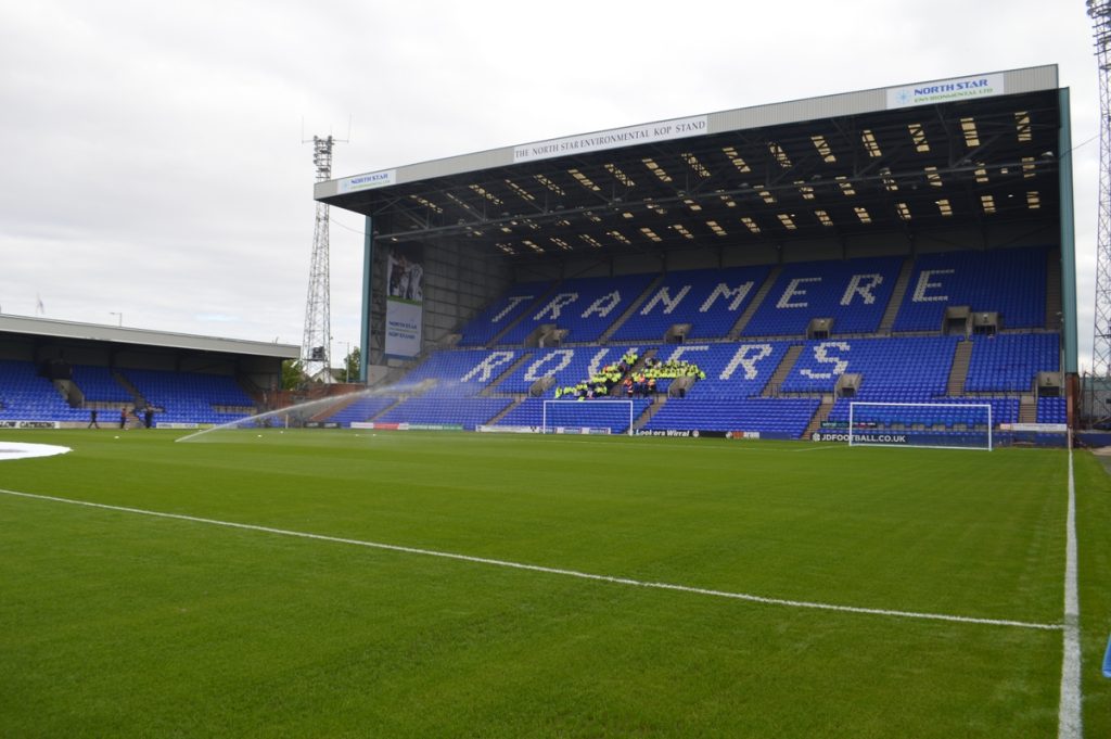 Tranmere Rovers' ground, Prenton Park. Credit: Rawpixel https://www.rawpixel.com/image/6080834