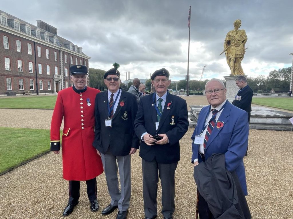 Members of Troops Naafi. Photo permission given by Claire Street