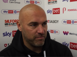 Neil Wood post Newport County (Salford City youtube)