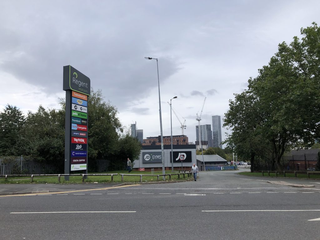 Regent Retail Park, the location of the proposed development. Credit: Harry Warner