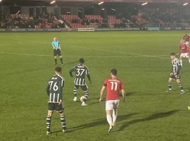 Salford City v Manchester United U21's. Photo: James McMinn