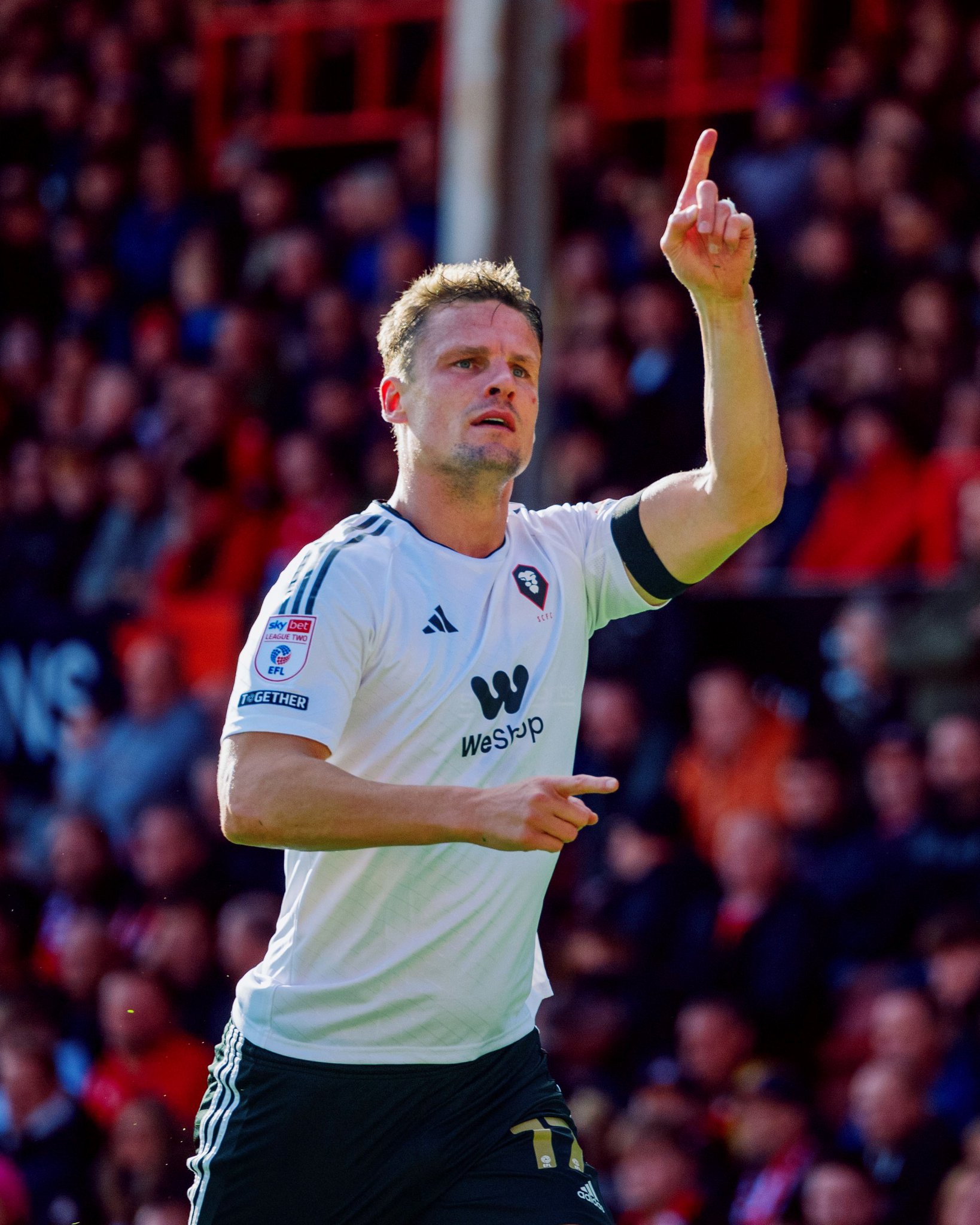 Salford City Striker Matt Smith features in this week's EFL League Two