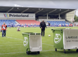 Salford Red Devils unveils Bin It to Win It campaign