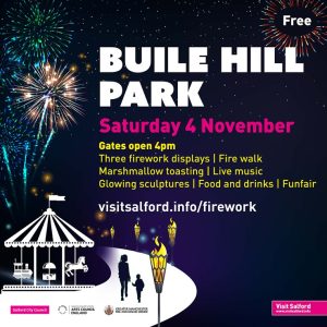 Buile Hill Park postrer on Salford City Council website.