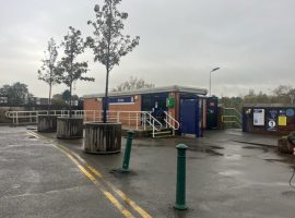 Today at Eccles Train Station - Image by Liam Geoghegan