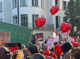 Salford Students Stand for Change as They Travel to London and Manchester to Protest