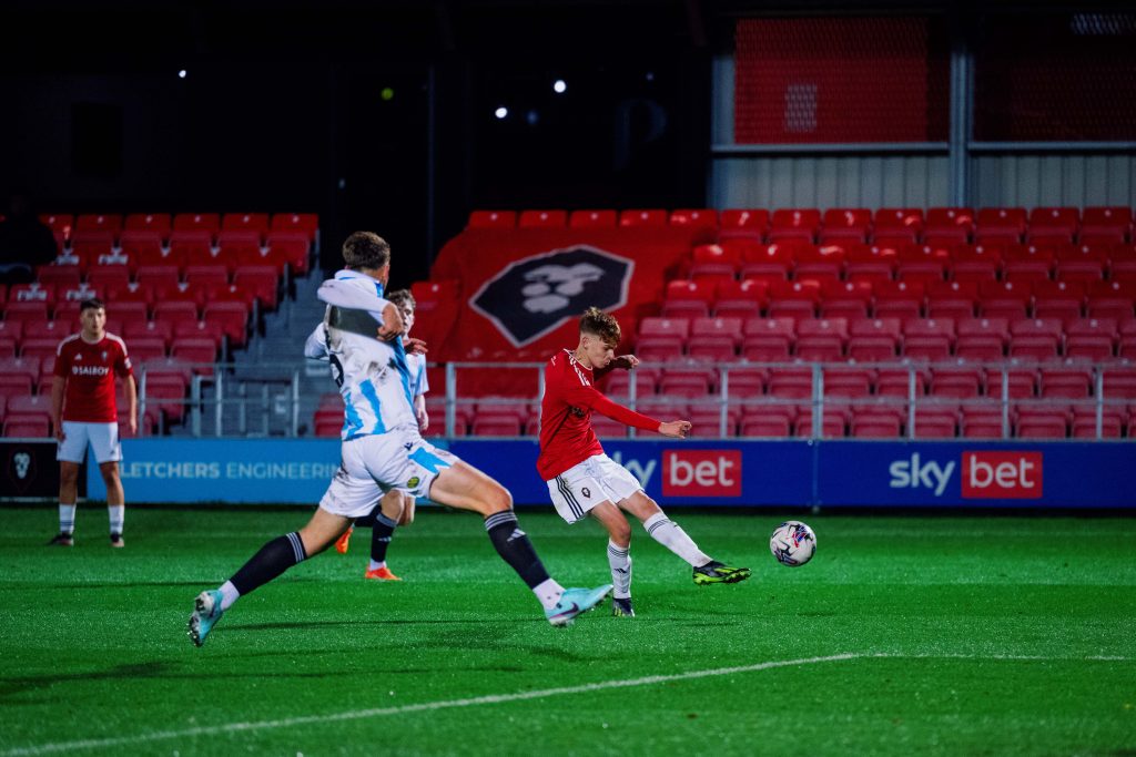 Bruno Padovani. Credit: Salford City FC. Permission given by Salford City.