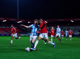 Salford U-18s vs Accrington Stanley U18s. Credit: Salford City FC.