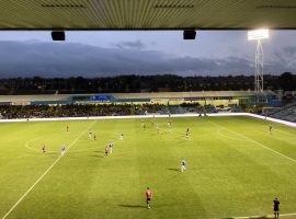 Gillingham v Salford City. Image taken by Adam Pogrund