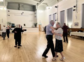 New mature ballroom dance nights at Eccles Town Hall