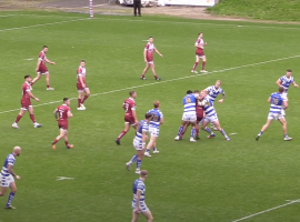 screenshot from YouTube of Swinton Lions vs Halifax.