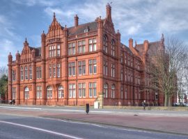 Image by David Dixon via https://commons.wikimedia.org/wiki/File:The_Peel_Building,_University_of_Salford_-_geograph.org.uk_-_3895316.jpg