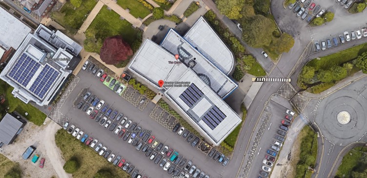 Greater Manchester Mental Health NHS Trust. Screenshotted from Google Maps