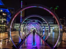 Lightwaves installation, Pulse by Loop. Credit: Chris Payne