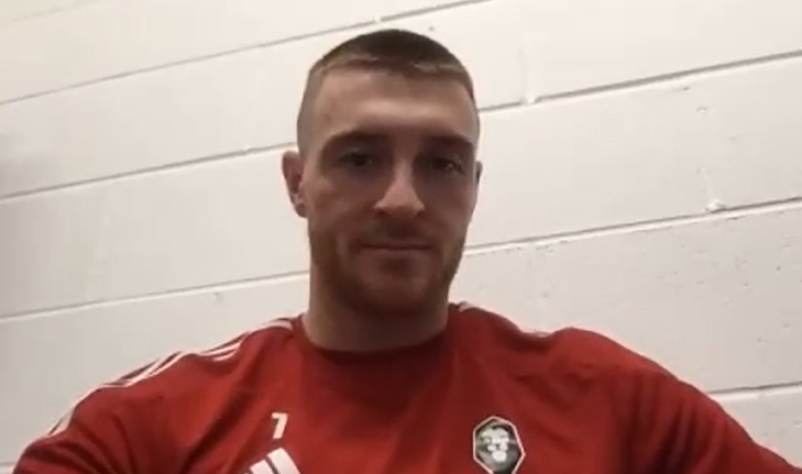 Ryan Watson Pre Colchester United (Screencap taken from presser)