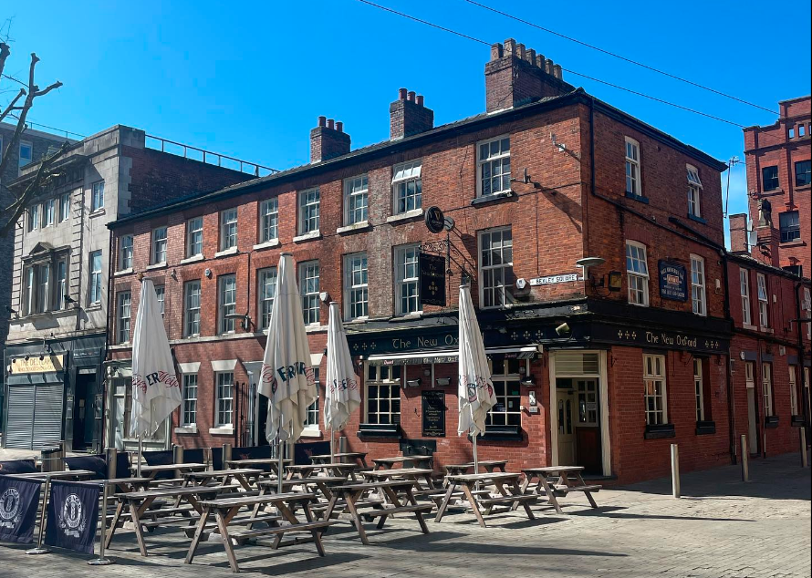 New Oxford pub, Image permission given by Tony Flynn