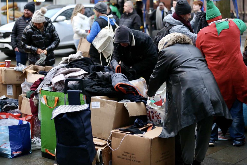 Salford homeless charity two brews