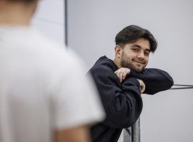 My Beautiful Laundrette Rehearsal photos taken on the 2ndFebruary 2024 at Curve Leicester