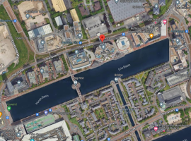 Upcoming road closure at the Salford Quays