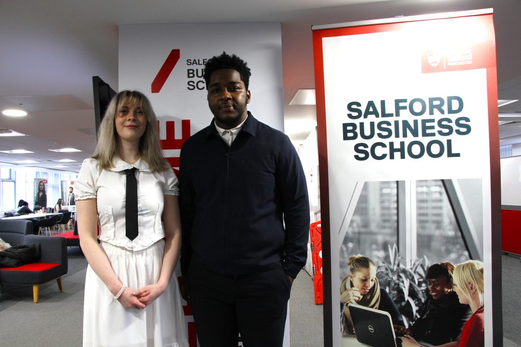 Salford Business students