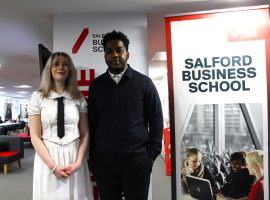 Salford business students through to marketing competition