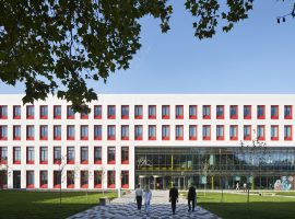 Salford science building powered by solar panels nominated for regional award