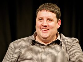 Peter Kay - former student of Salford University 
Creator: Nick Harrison