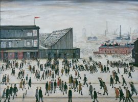 Professional Footballers’ Association, on loan to The Lowry Collection, Salford
© The Estate of L.S. Lowry