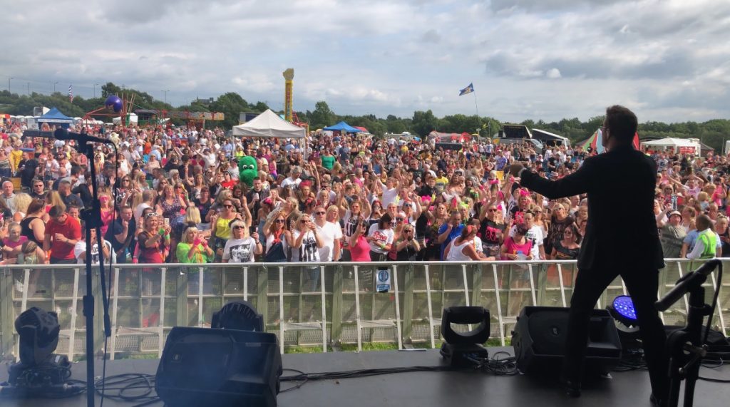 Photo: Colin Slamon Salford 80s music festival