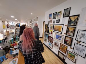 art exhibition Langworthy cornerstone