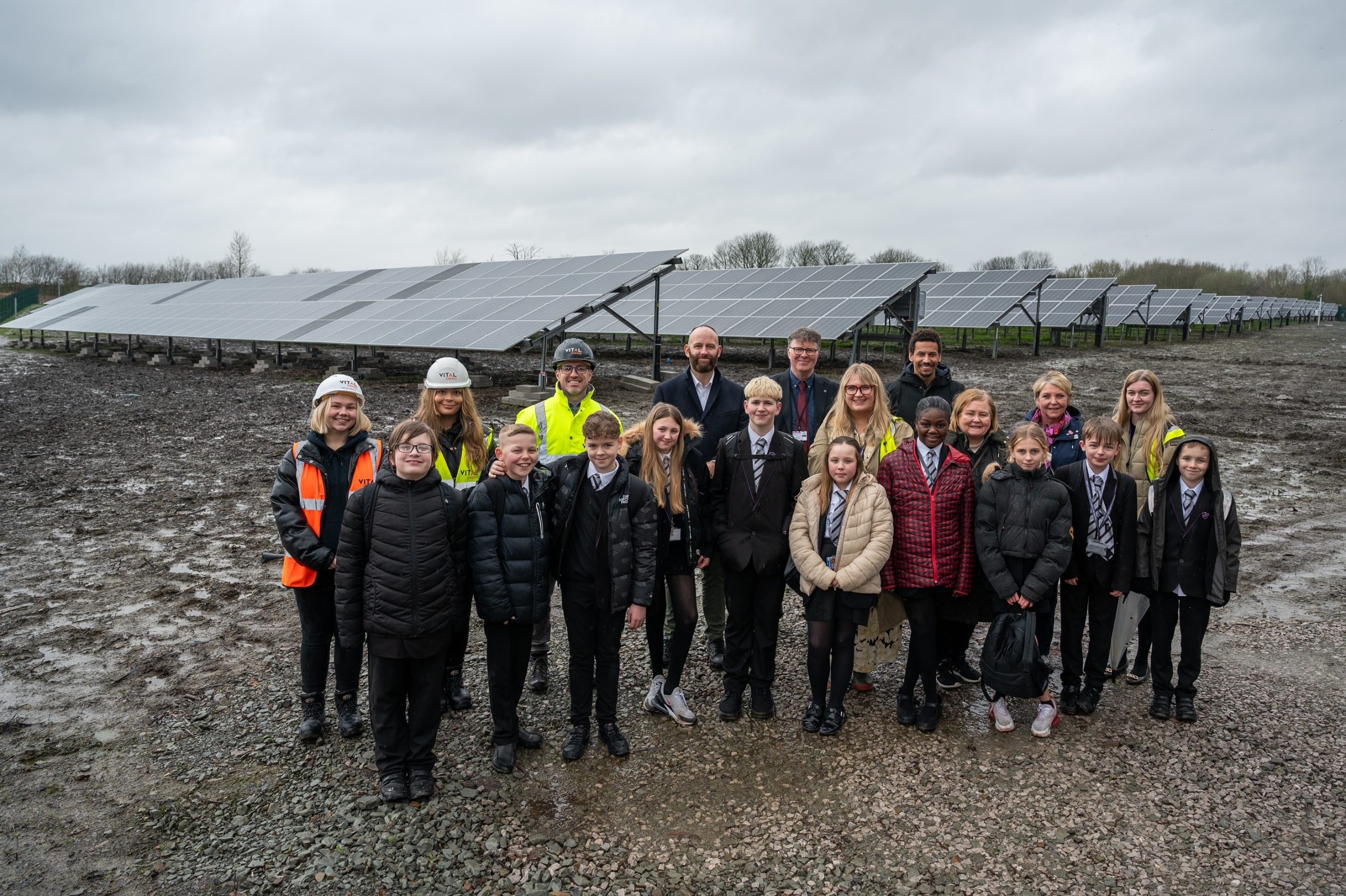 Salford's first solar farm completed in Little Hulton