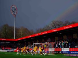 Salford City against Sutton United. Image credit: Salford City FC