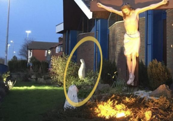 Fourth statue stolen from Salford church - 