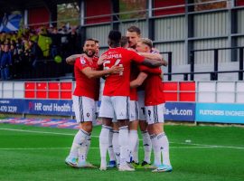 Salford City share the spoils with Harrogate Town in end-of-season thriller