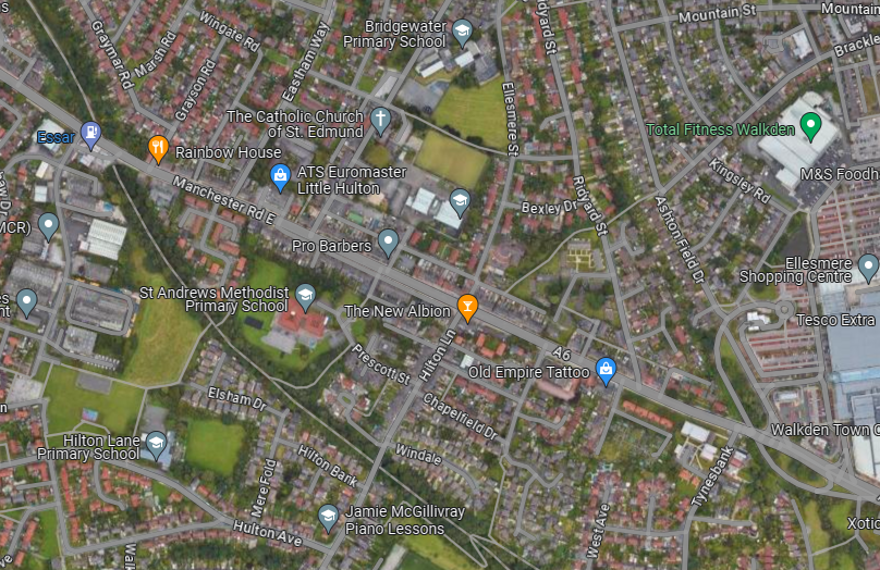 'incident' in Little Hulton