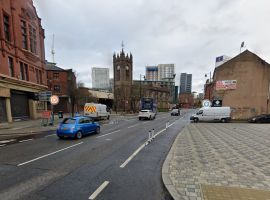 The proposed plans will see a transformation  section of Chapel Street on the Bee Network including the junction of Chapel Street and New Bailey Street.
