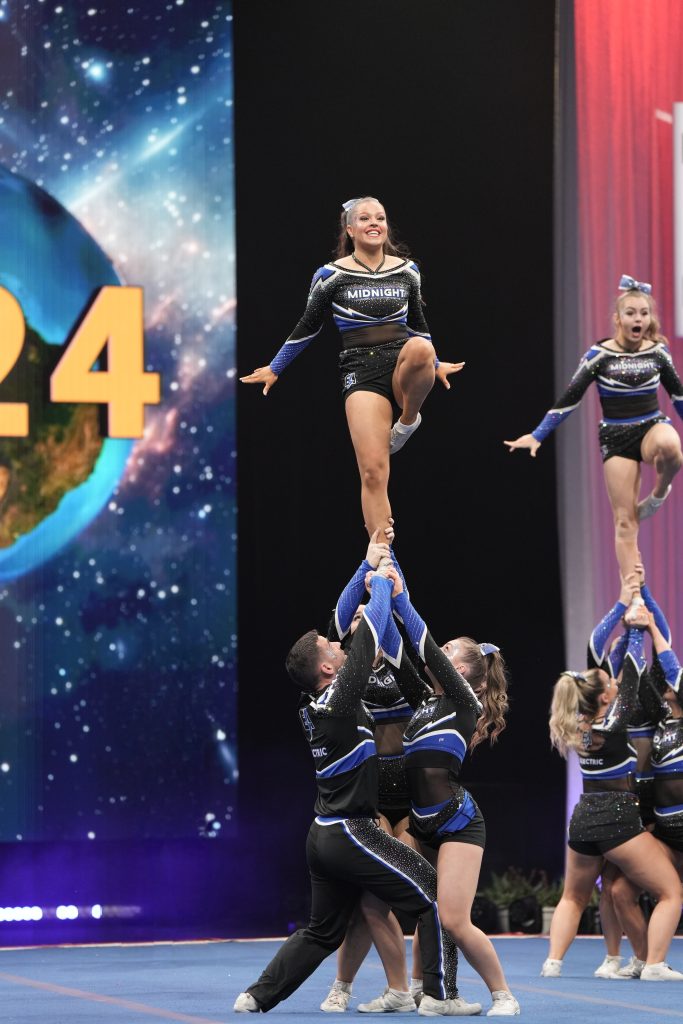 Salford Cheerleading - [Credit: Becky Whittle]
