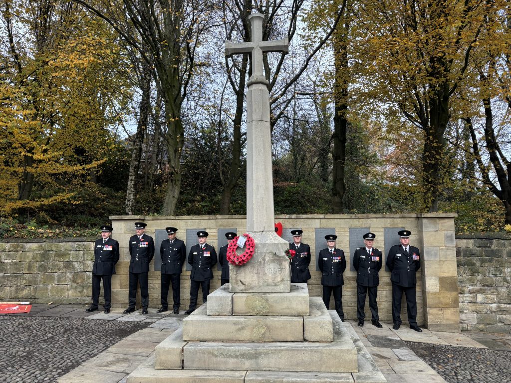 Remembrance Day at Agecroft War Memorial