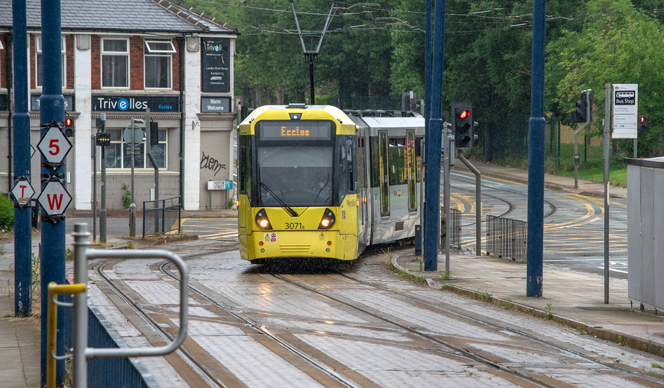 Power line fault leaves Eccles tram services facing severe delays