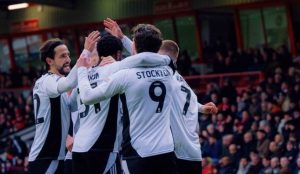 The Ammies celebrate the second by Adelakun - Salford City
