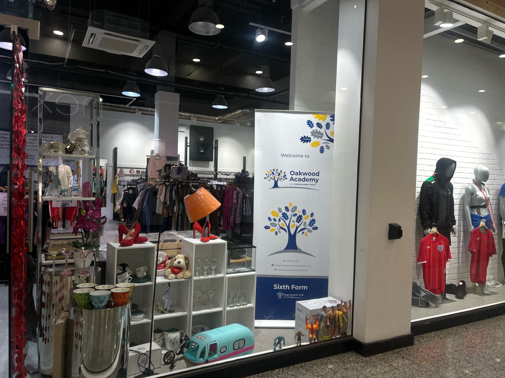 Charity shop in Salford is offering SEN students work experience