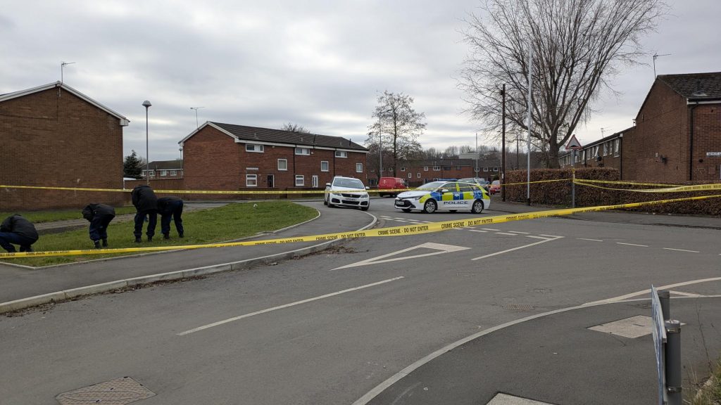Police investigation launched cordoned off Whit Lane after firearms discharge - Luke Jones