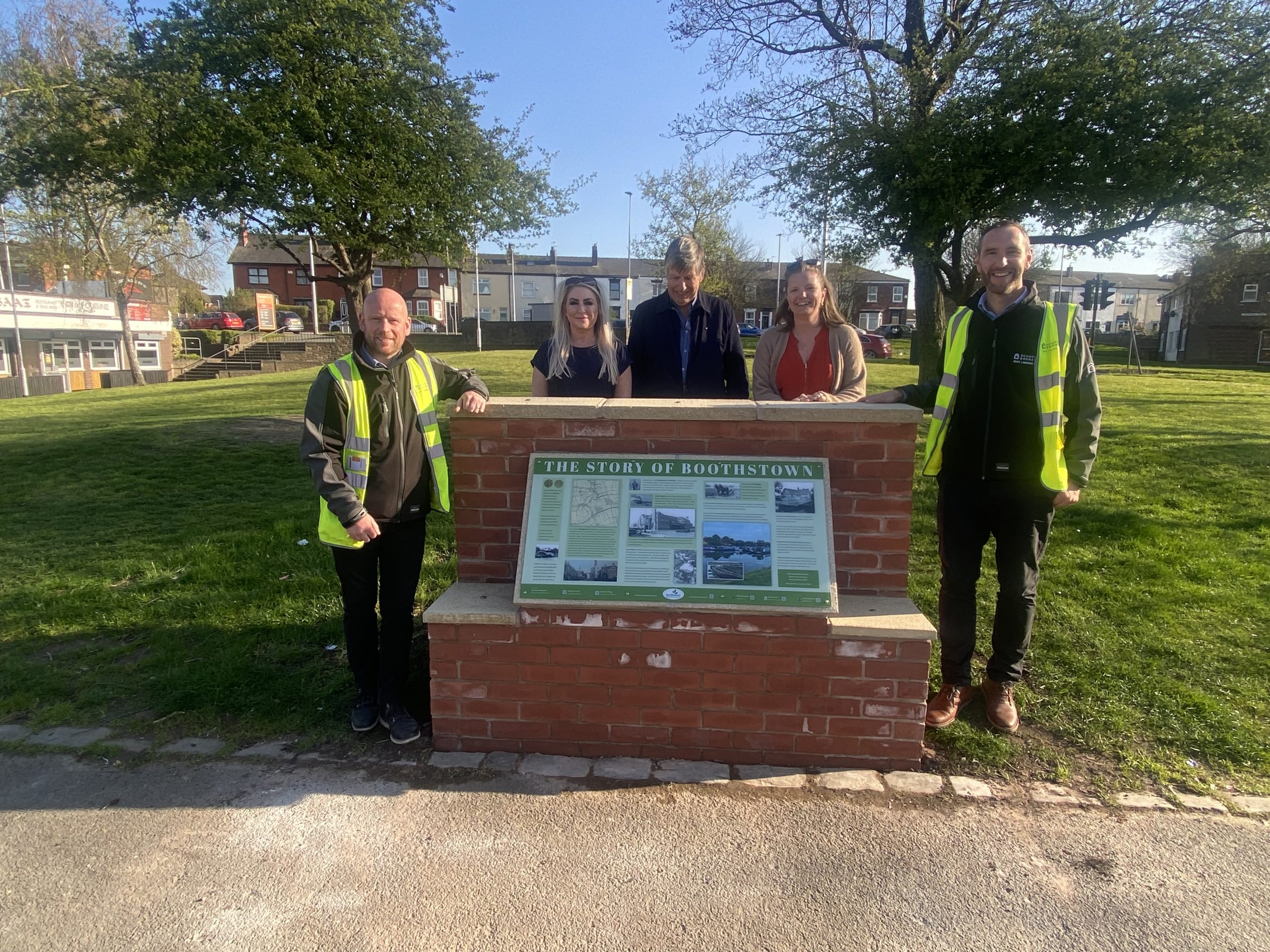 Boothstown unites to celebrate history and honour community champion