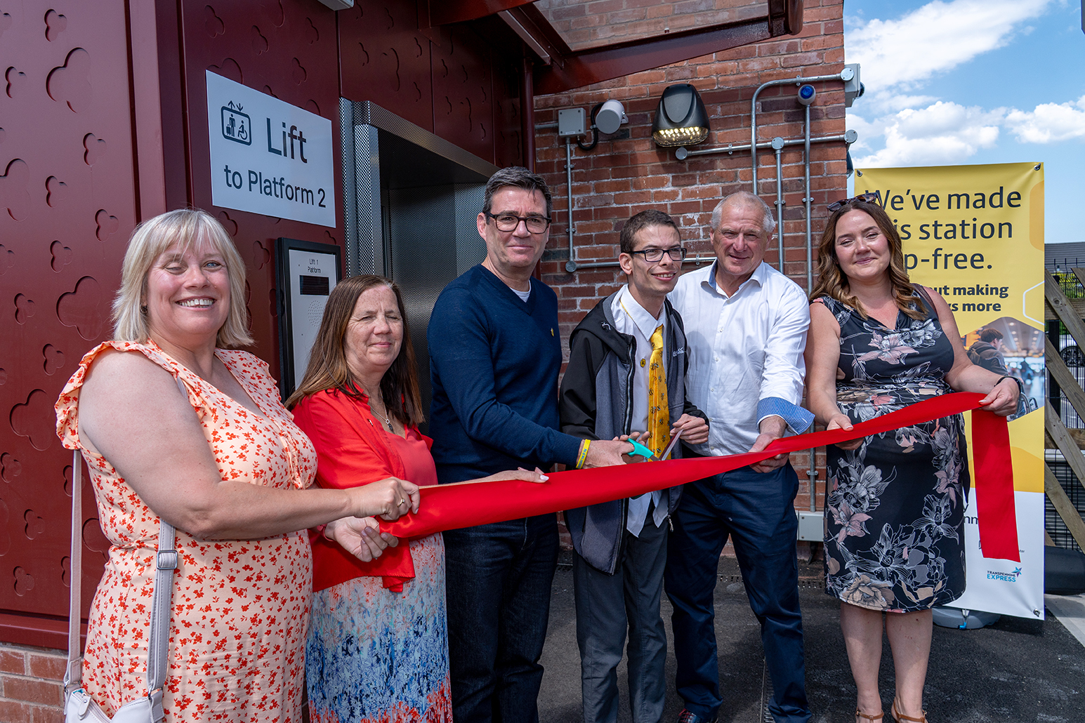 New lifts bring step-free access to Irlam station