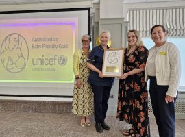 Salford’s gold for babies – yet again - winning family-friendly gold award - Salford City Council