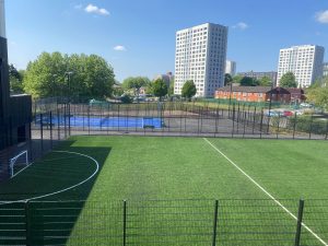 Outdoor facilities at the Youth Zone