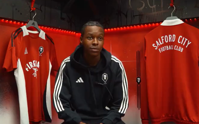 "I am very happy to be here" - Salford City announce first signing of the transfer window